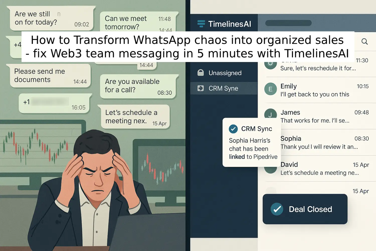 How to Fix WhatsApp Chaos for Web3 Teams in 5 Minutes