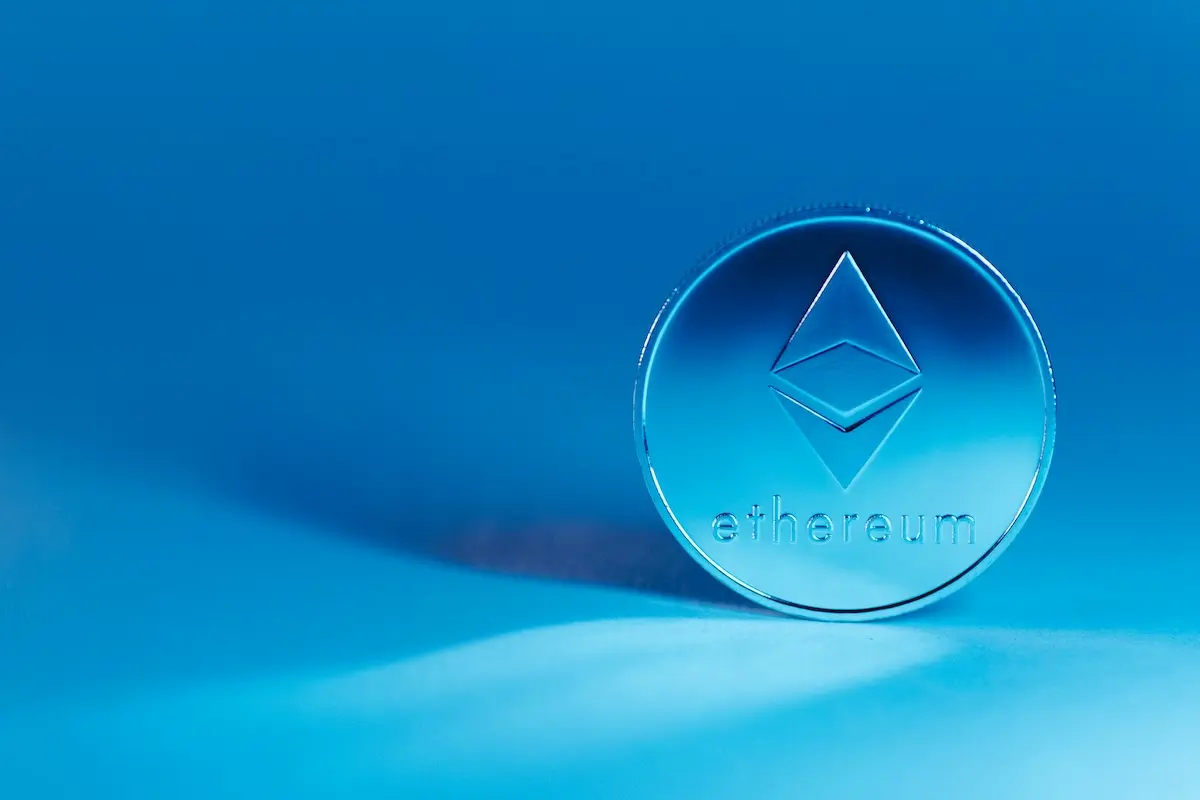 An Ethereum coin