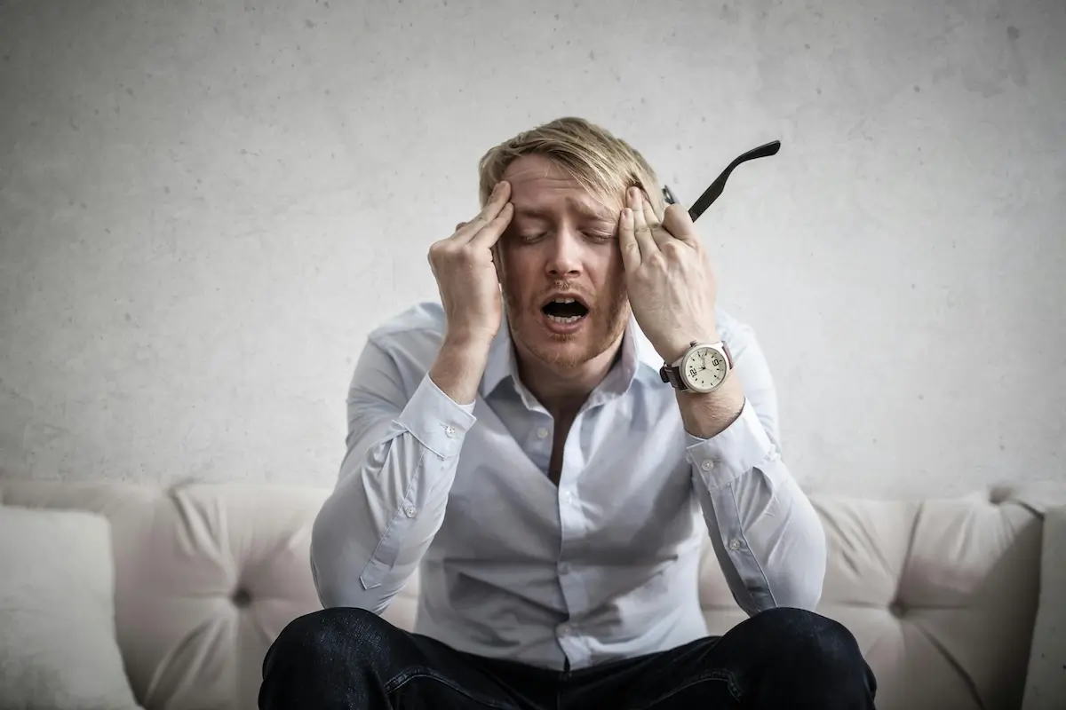 A frustrated man by Andrea Piacquadio on Pexels. com