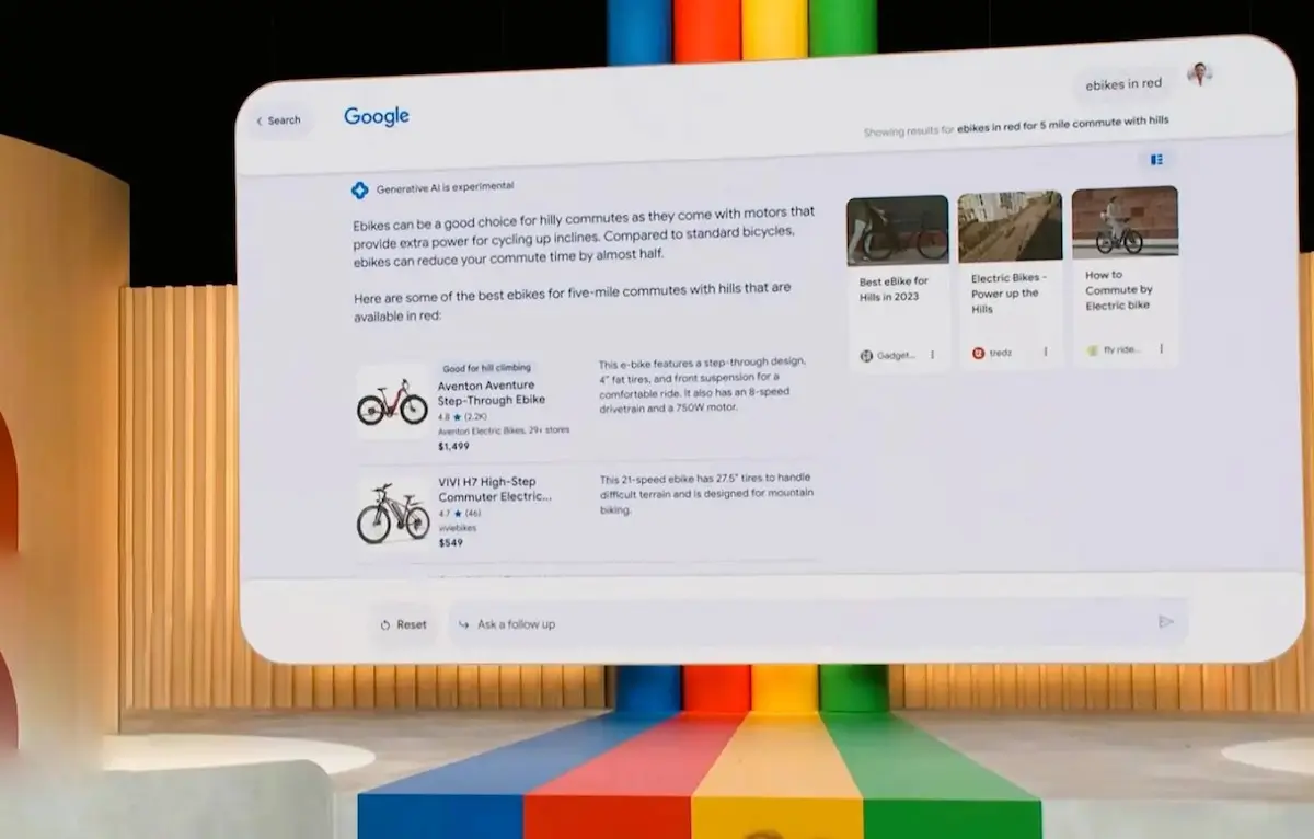 Google AI Search is an example of zero-clicks