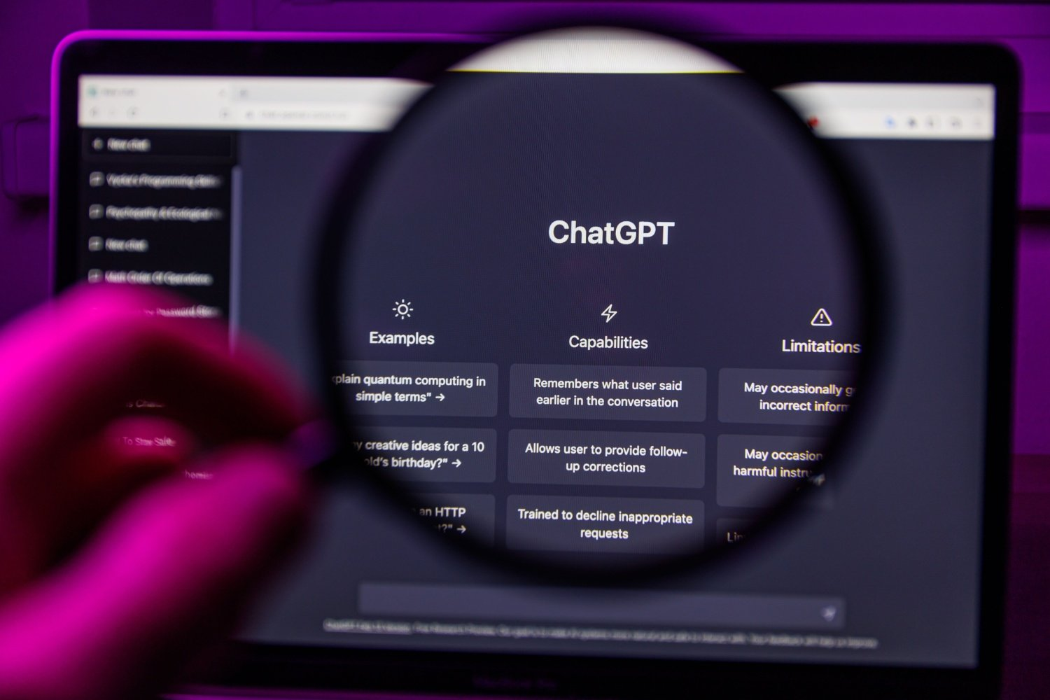 ChatGPT under a microscope