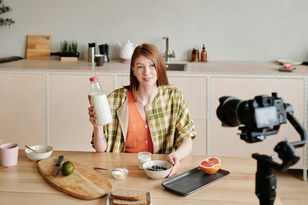 A woman filming a short-form video by Mikael Blomkvist on Pexels. com