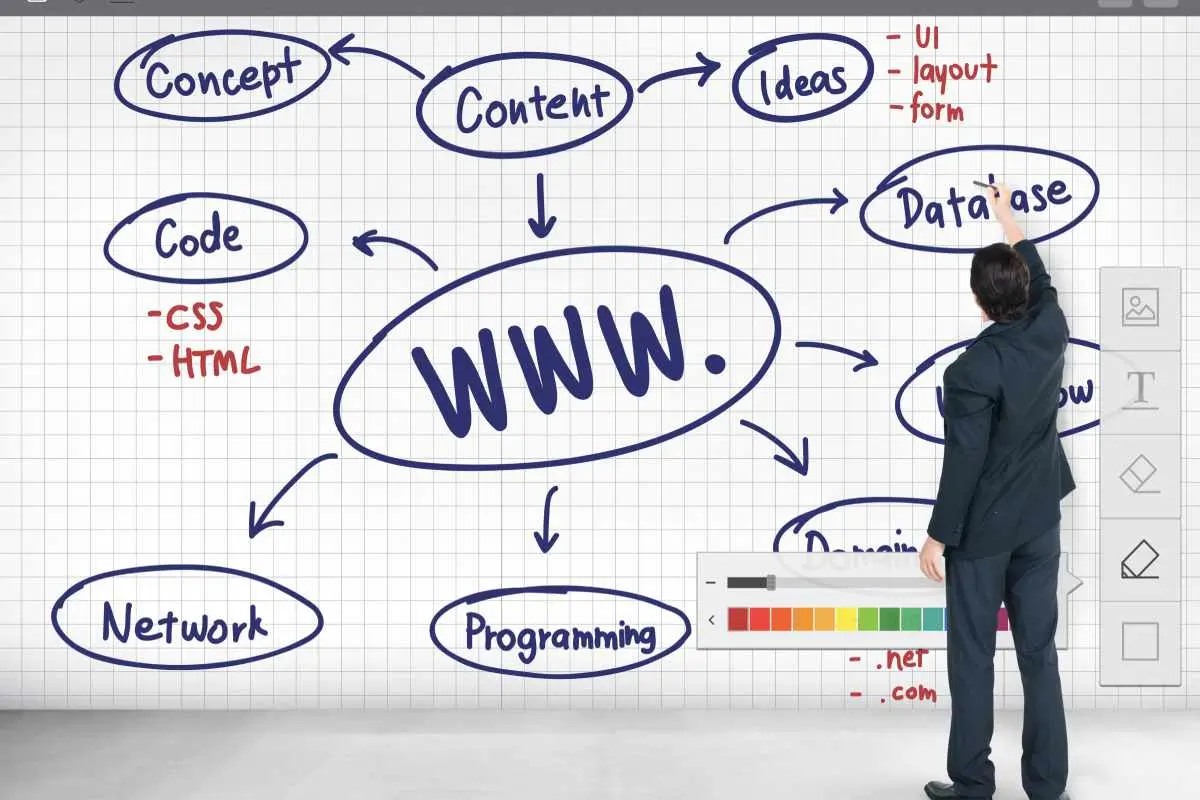 A woman explaining how to implement web3 traffic that enhance winning schema