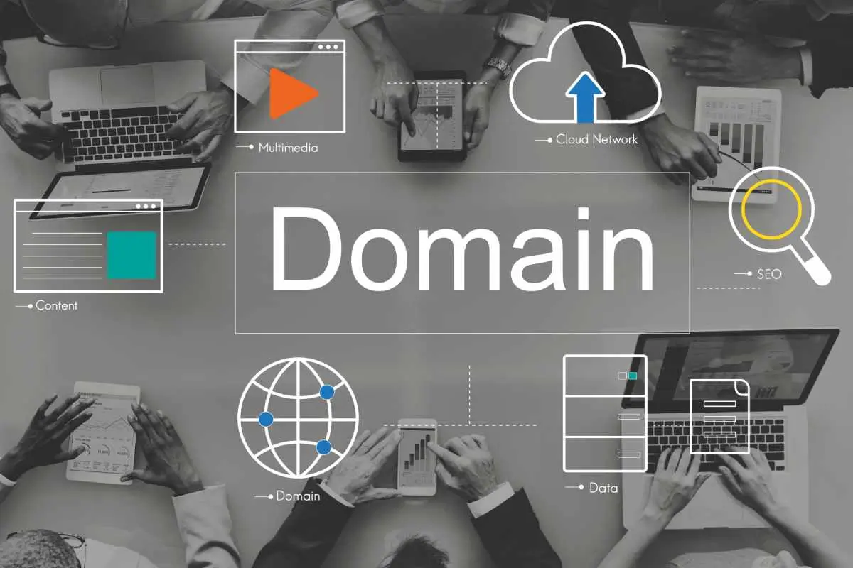 Big Data Domain Web Page SEO Concept