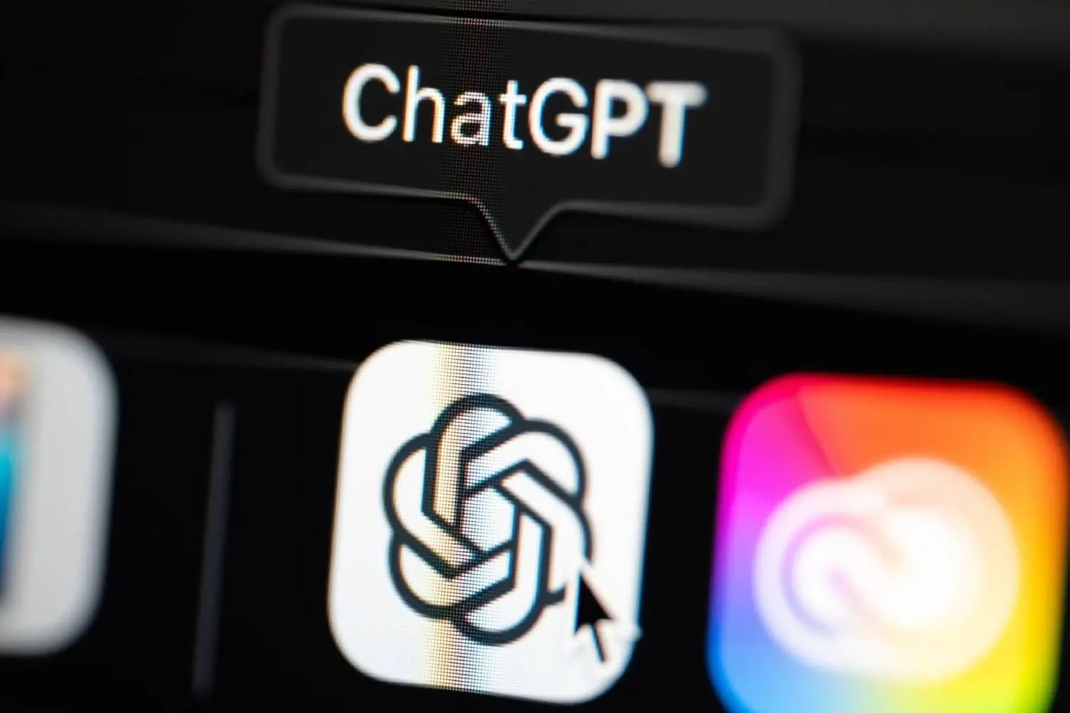 GEO ChatGPT Icon on a computer screen
