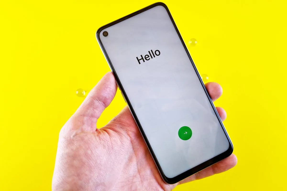 Close-Up Shot of a Person Holding a Smartphone (crypto wallet) by Andrey Matveev on pexel.com