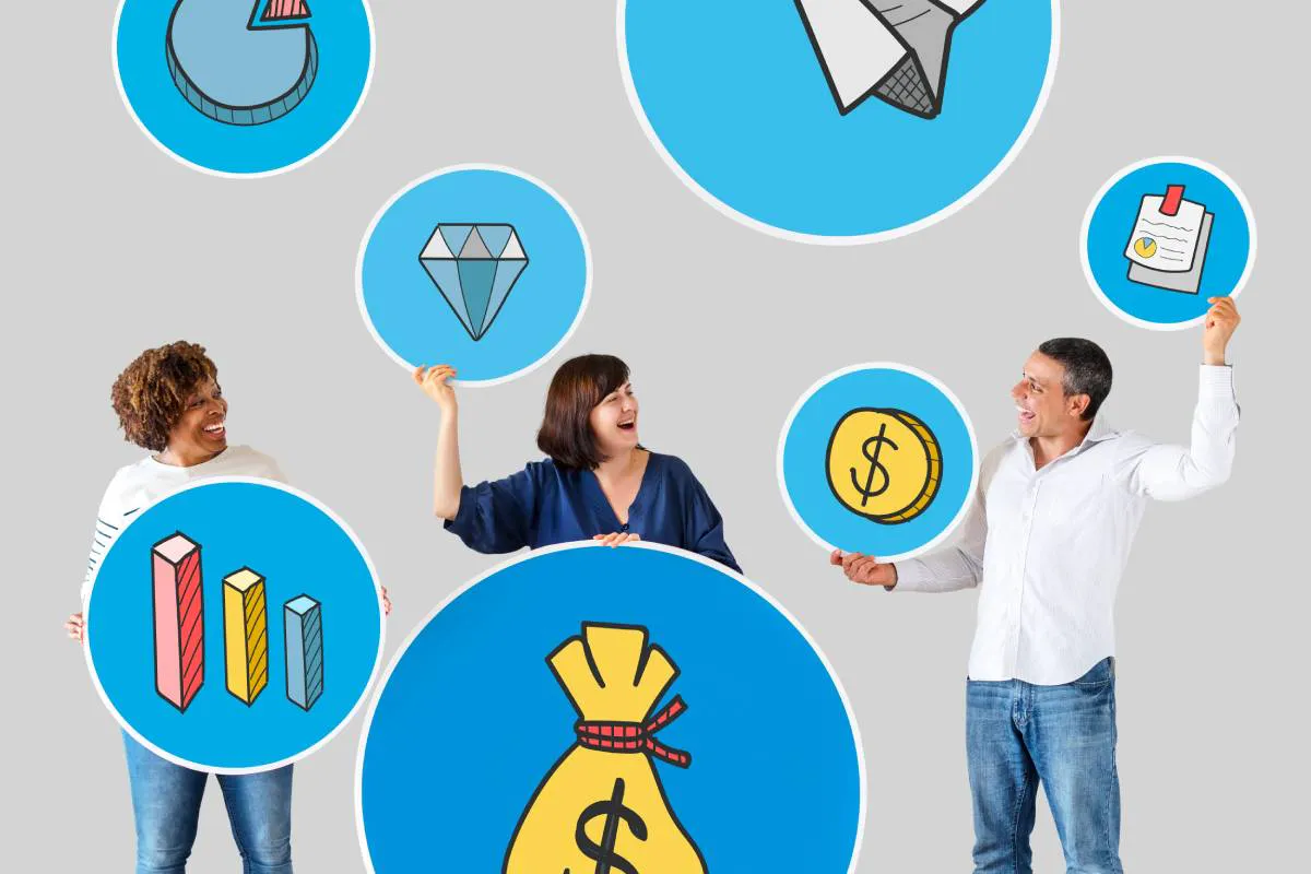 An image showing people holding Stablecoins image