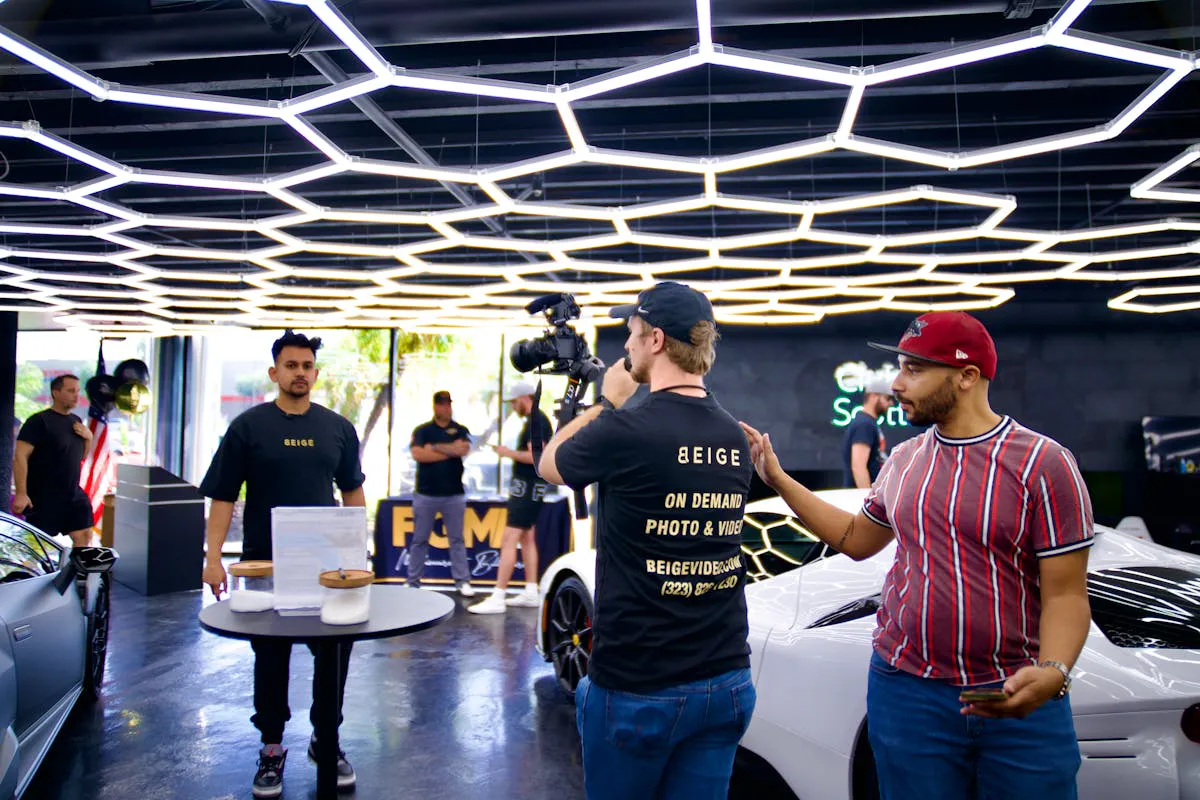 An image showing a product launch of a web3 startup by BEIGE MEDIA