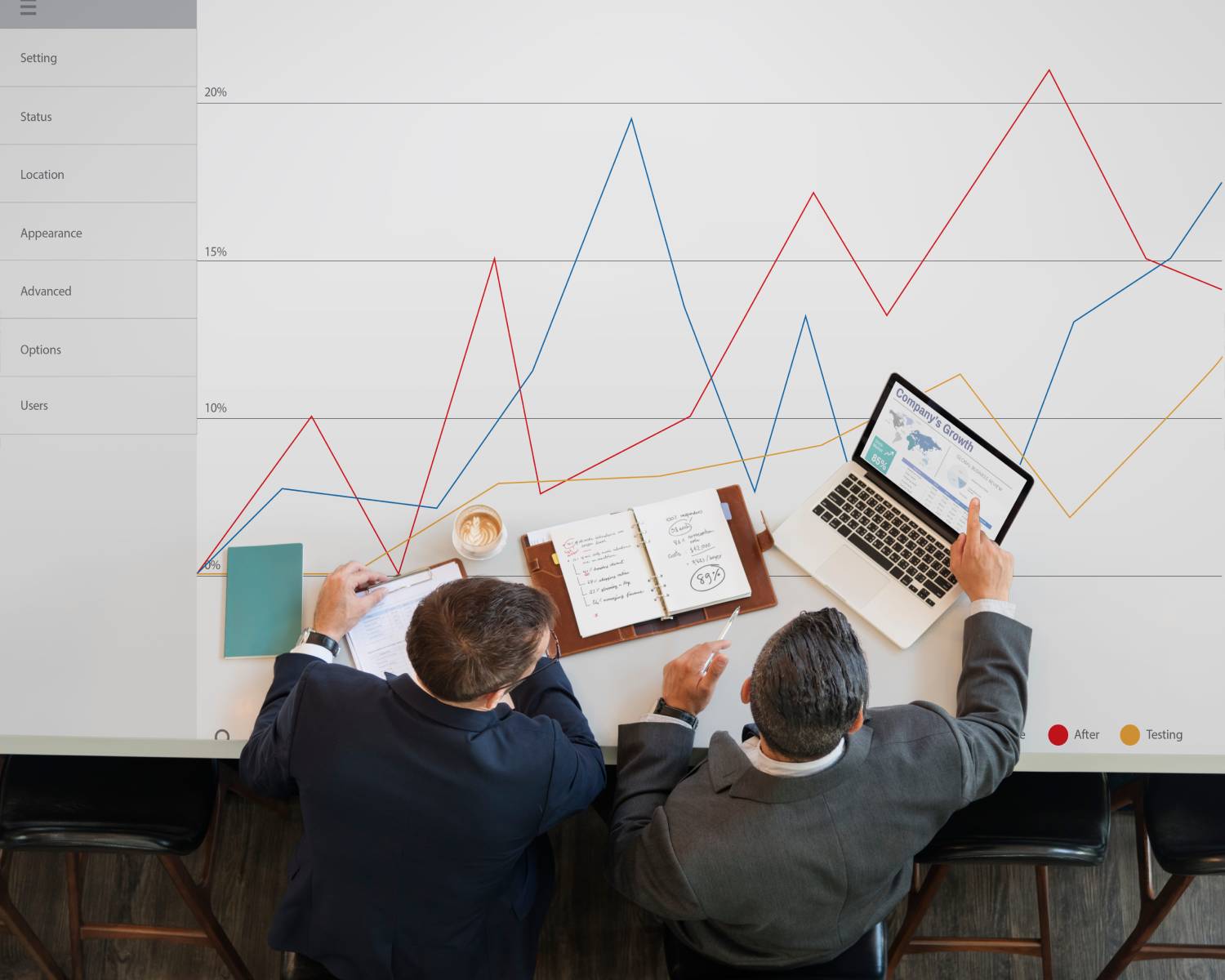 An image of 2 expert studying CRO of web3