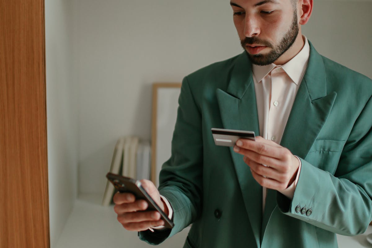 An image of man withdrawing his yield earning on stablecoins by Cup of Couple