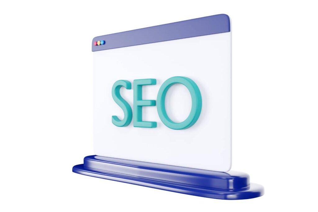 An image of a SEO display that web3 team uses