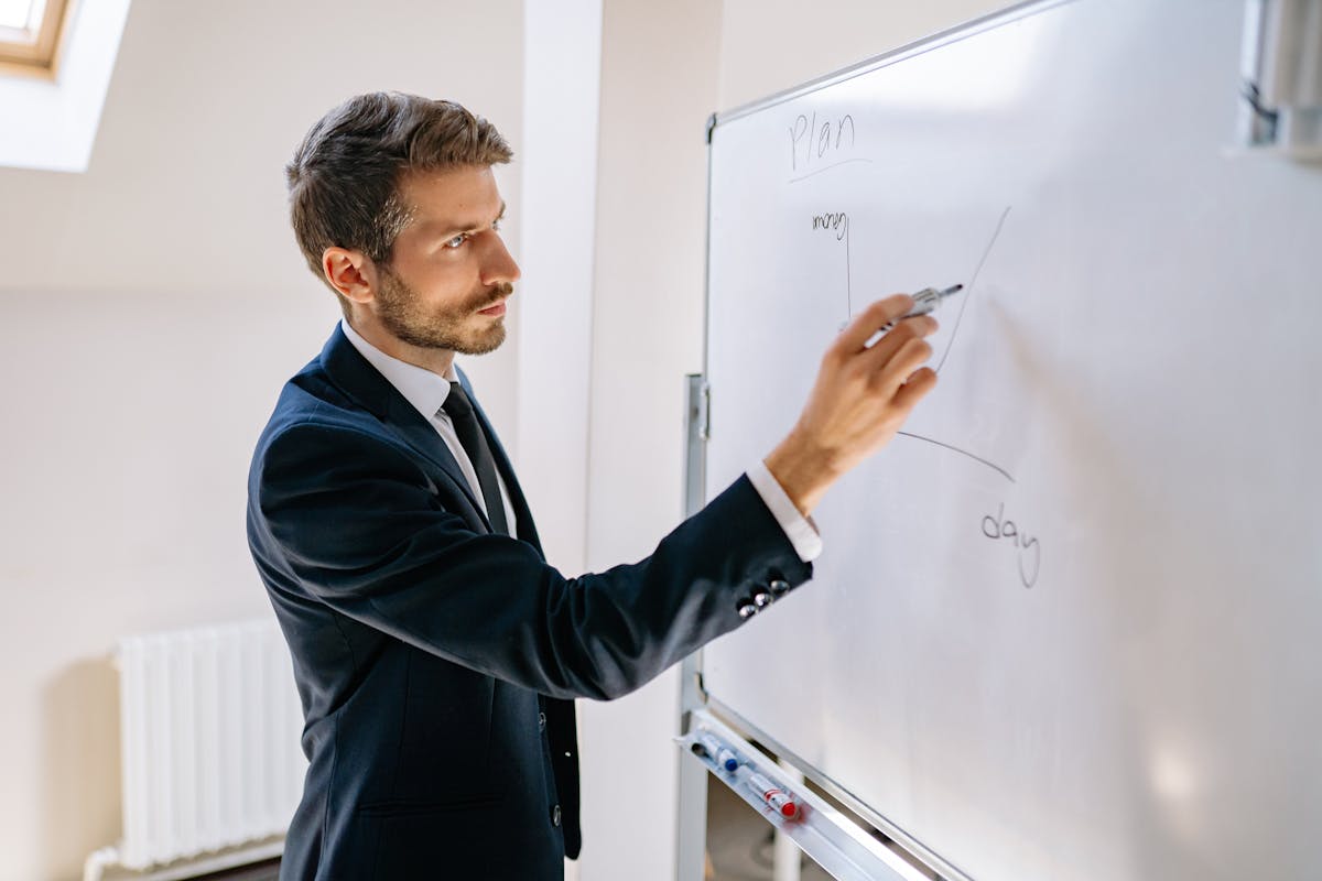 An image showing AI expert 90 days plan by Yan Krukau