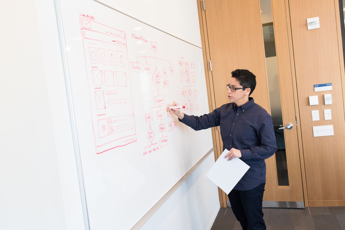 An image showing a web3 expert learning SEO Strategy for digital assets by Christina Morillo