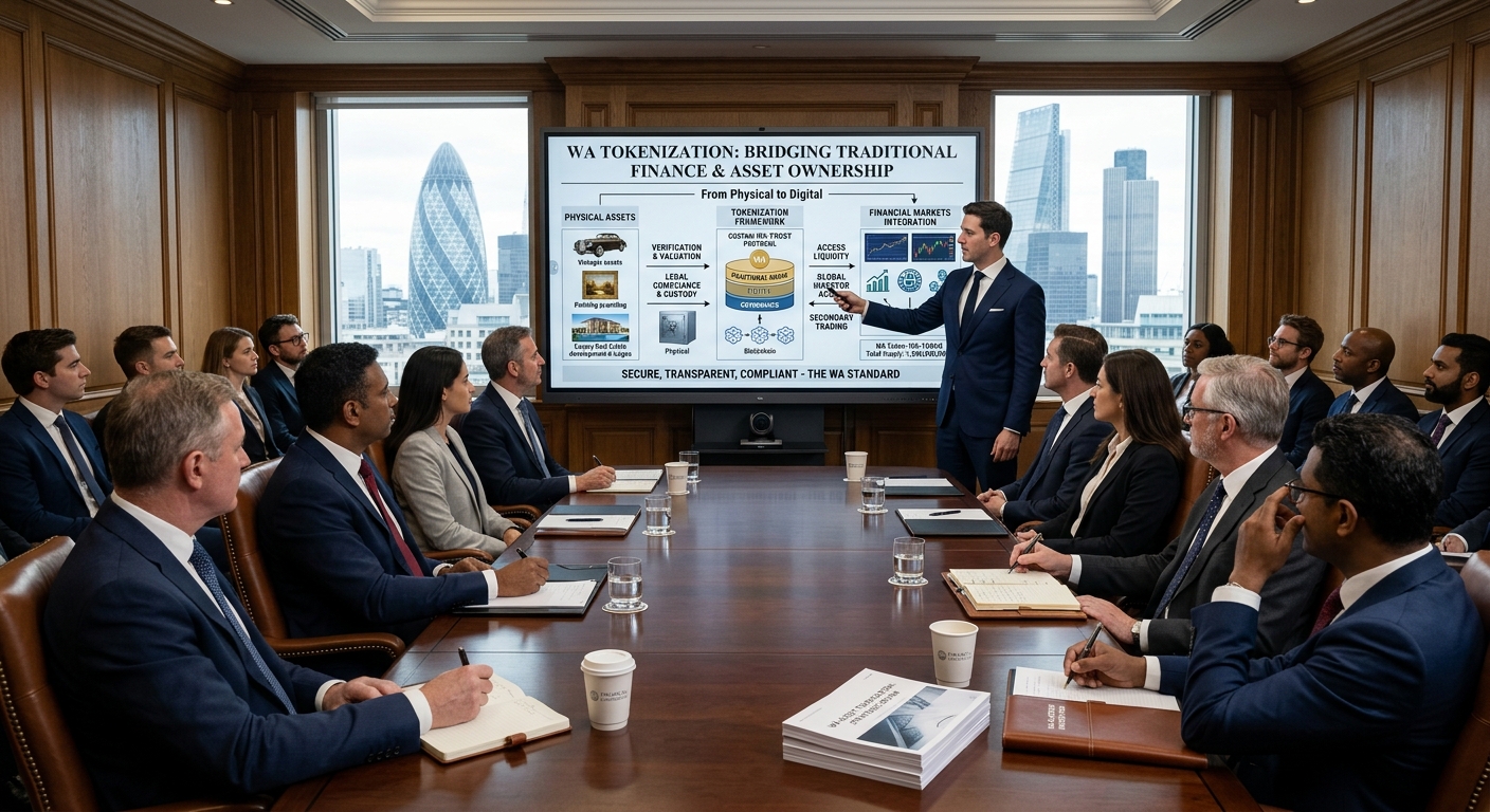An image of RWA Tokenization to a Traditional Finance Audience