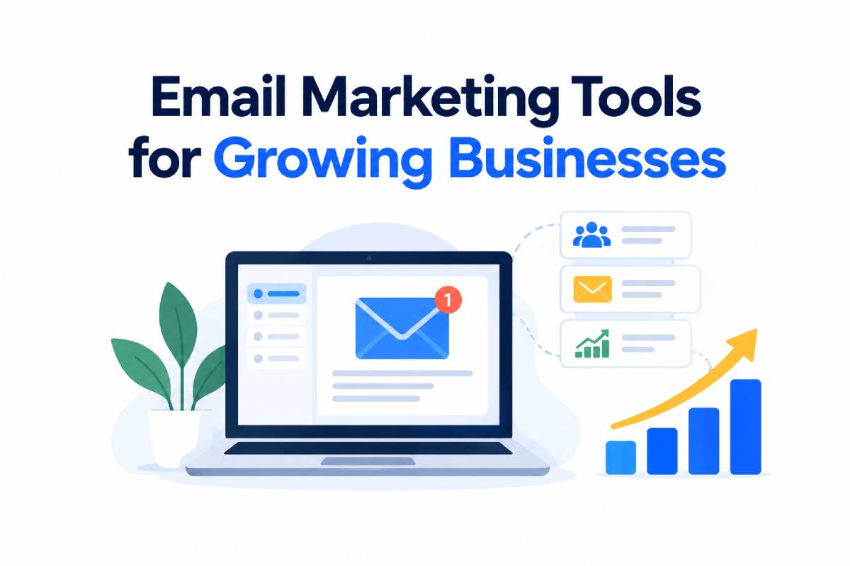 An image of Email Marketing Tools for Growing Businesses