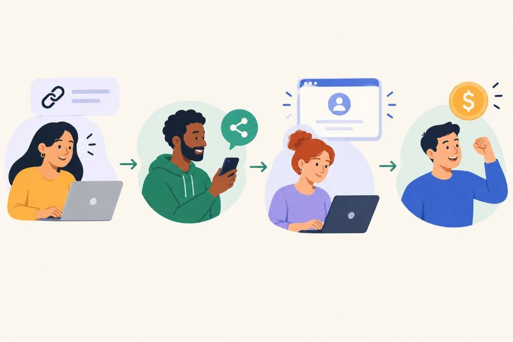 An image of Four-Step Referral Journey