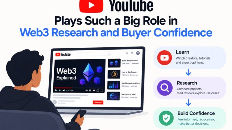 Why YouTube Plays Such a Big Role in Web3 Research and Buyer Confidence